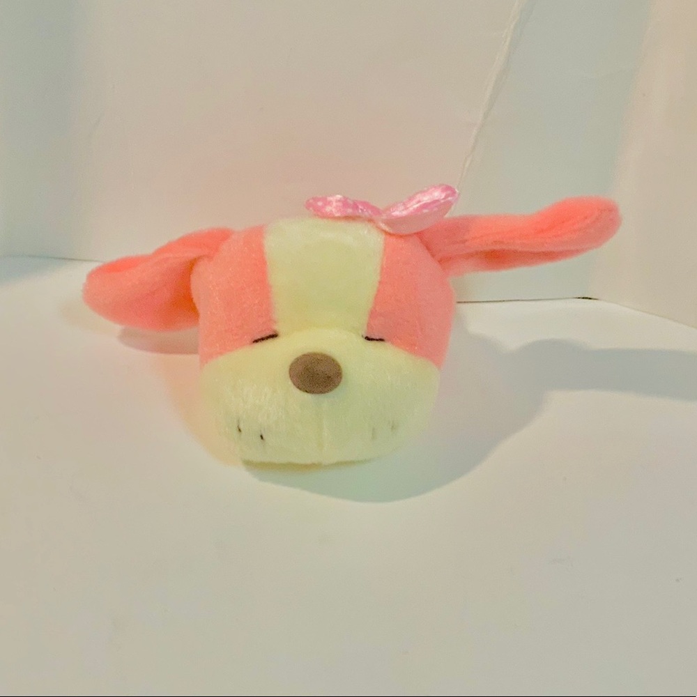 Pink Dog keychain
